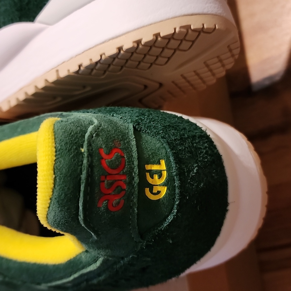 NEW Asics Gel Lyte III ☘️ Shamrock Mens 12 Shoes Golf Green - Picture 2 of 8